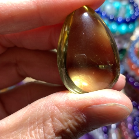 水晶吊坠微棉未镶嵌吊坠微棉36mm 