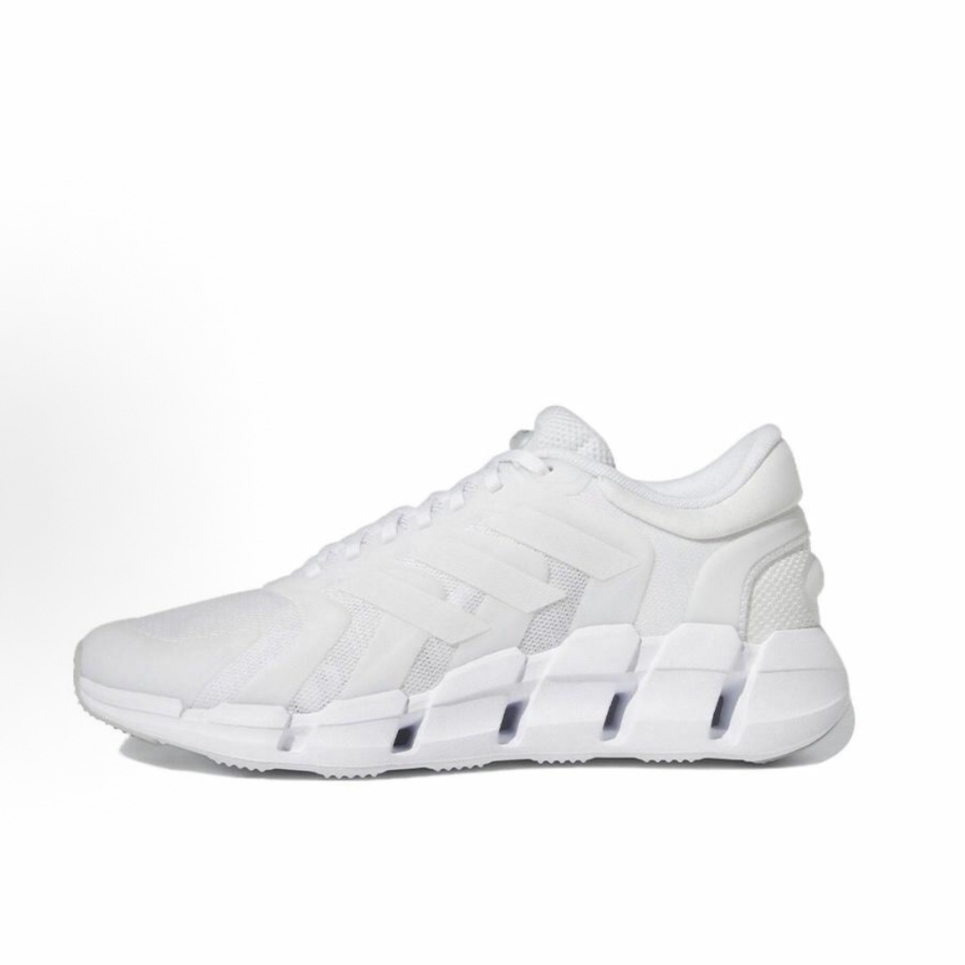 adidas   网布减震防滑耐磨透气轻便 低帮 休闲跑步鞋 男款HQ4172