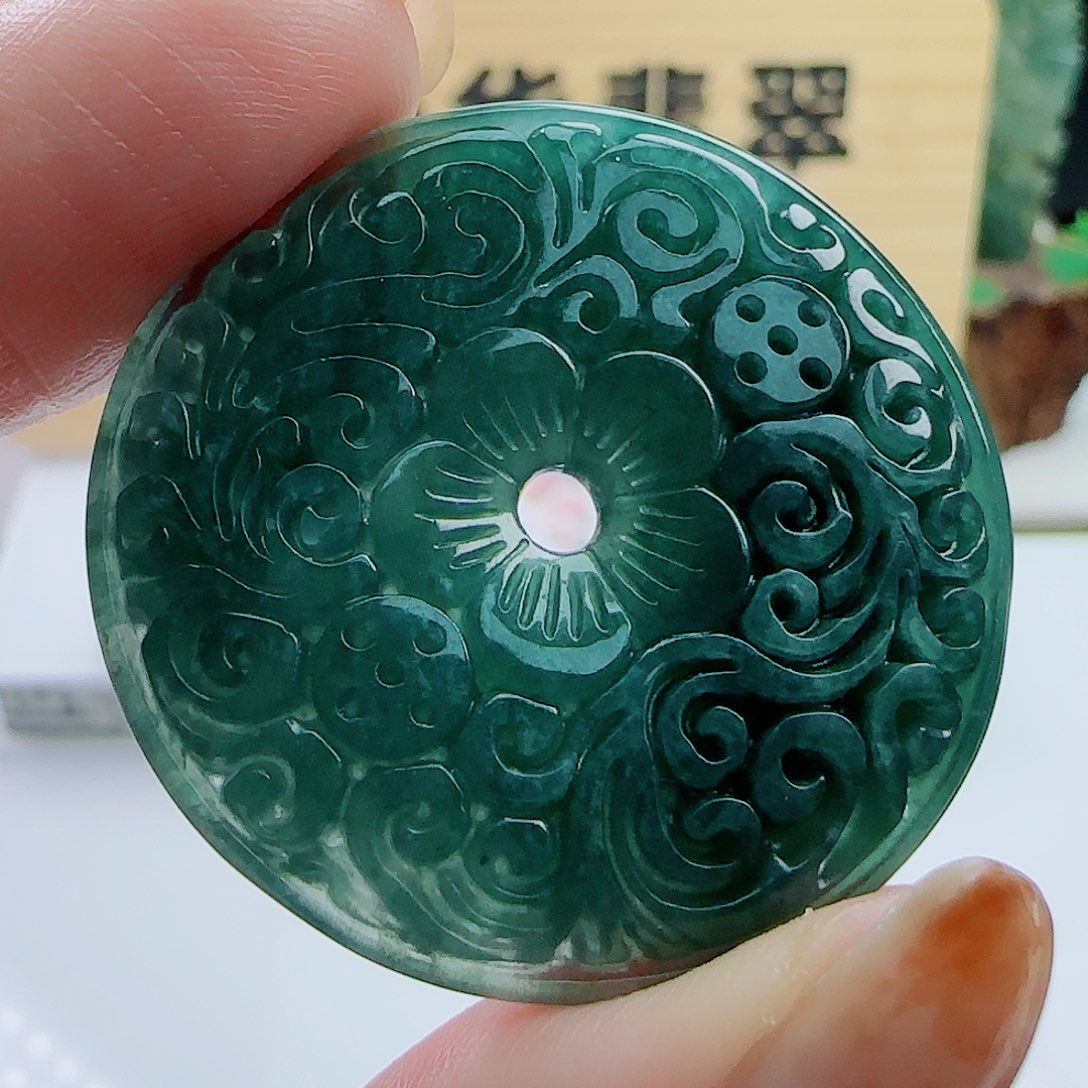 翡翠未镶嵌颈饰11111111111