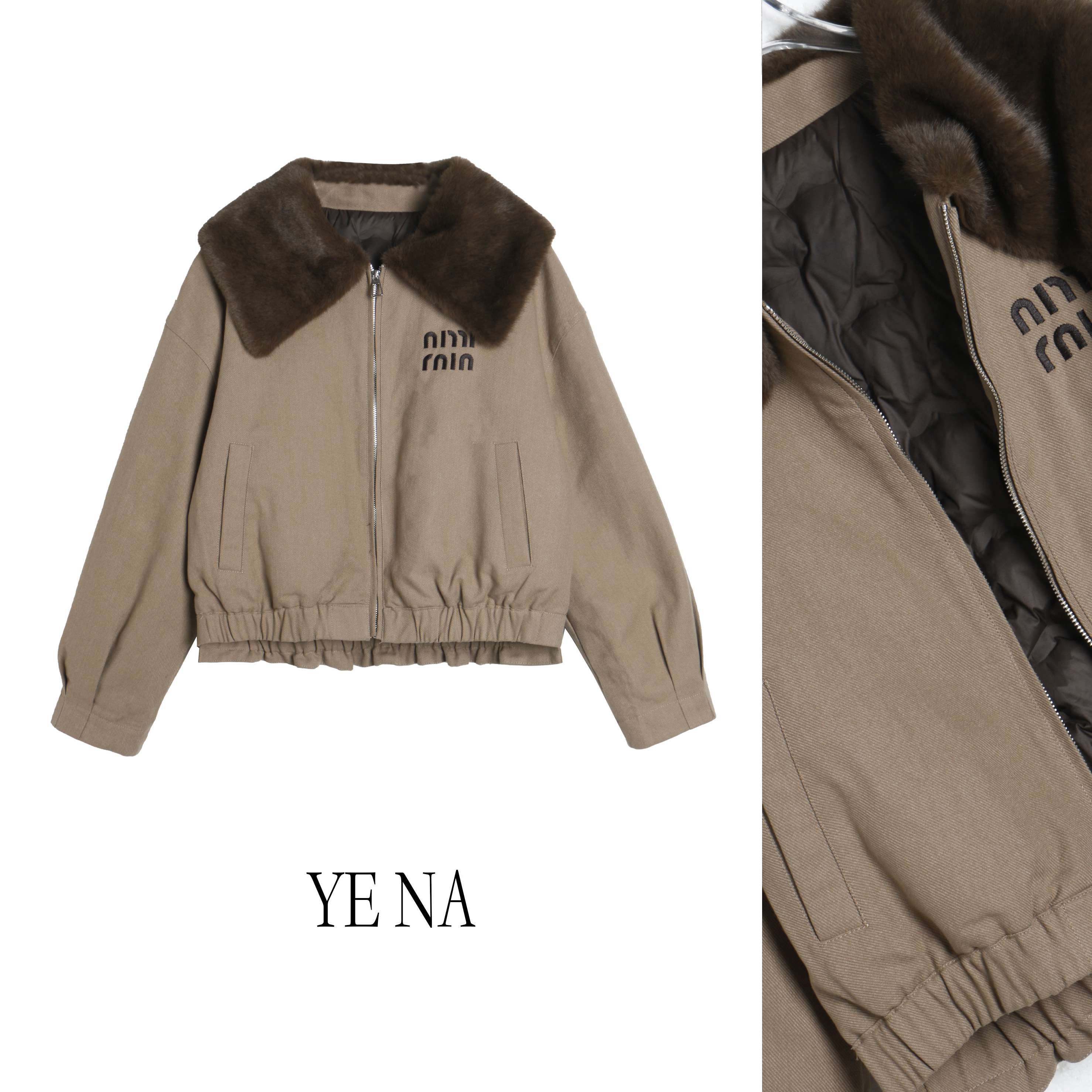 欧韩冬季新款韩版时尚潮流短款牛仔羽绒服SY859