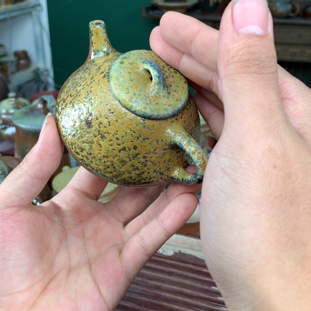 紫砂柴烧纯自然柴烧