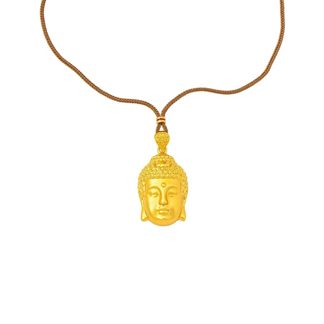 铜合金吊坠 时尚大日如来佛头吊坠项链男女款本命年百搭