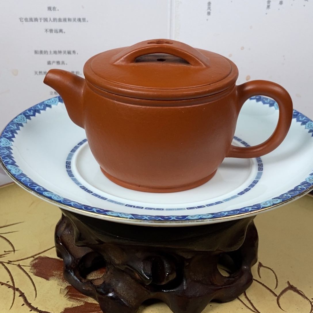 紫砂茶壶x赵庄朱泥全手140