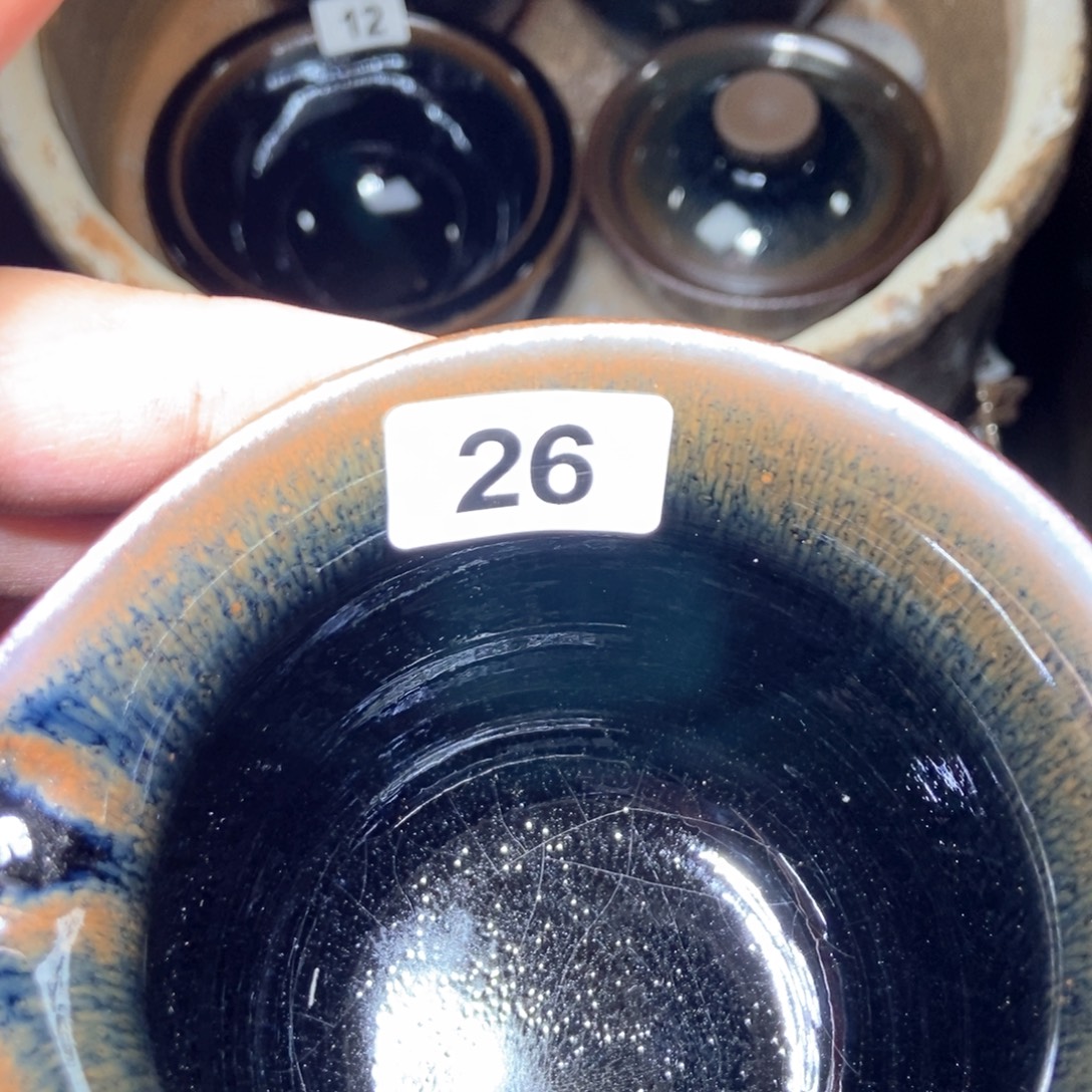 时***越茶盏宋月古窑，自产自销