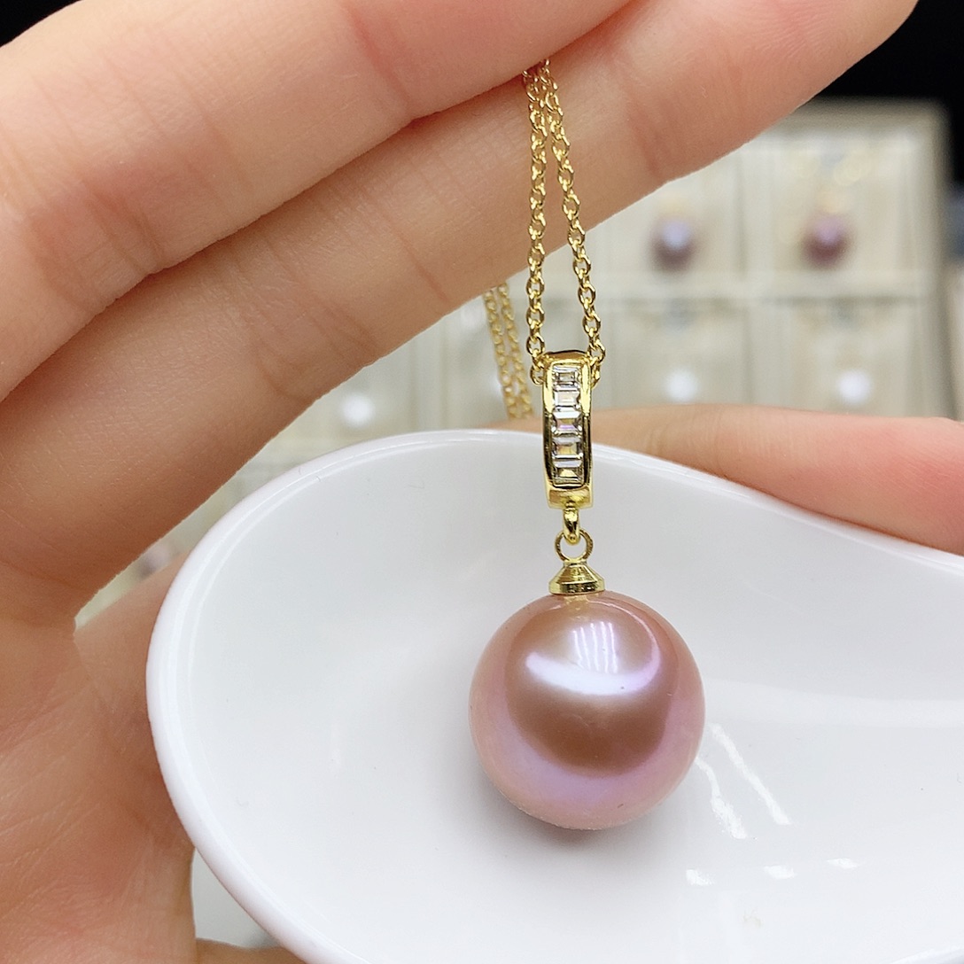 淡水珍珠颈饰合金