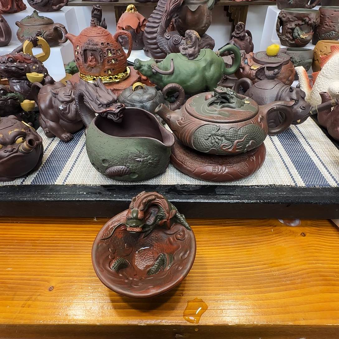 紫砂茶壶石****行茶壶茶杯