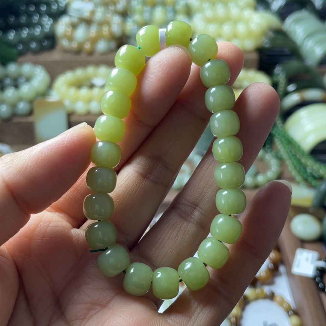 和田玉手链未镶嵌