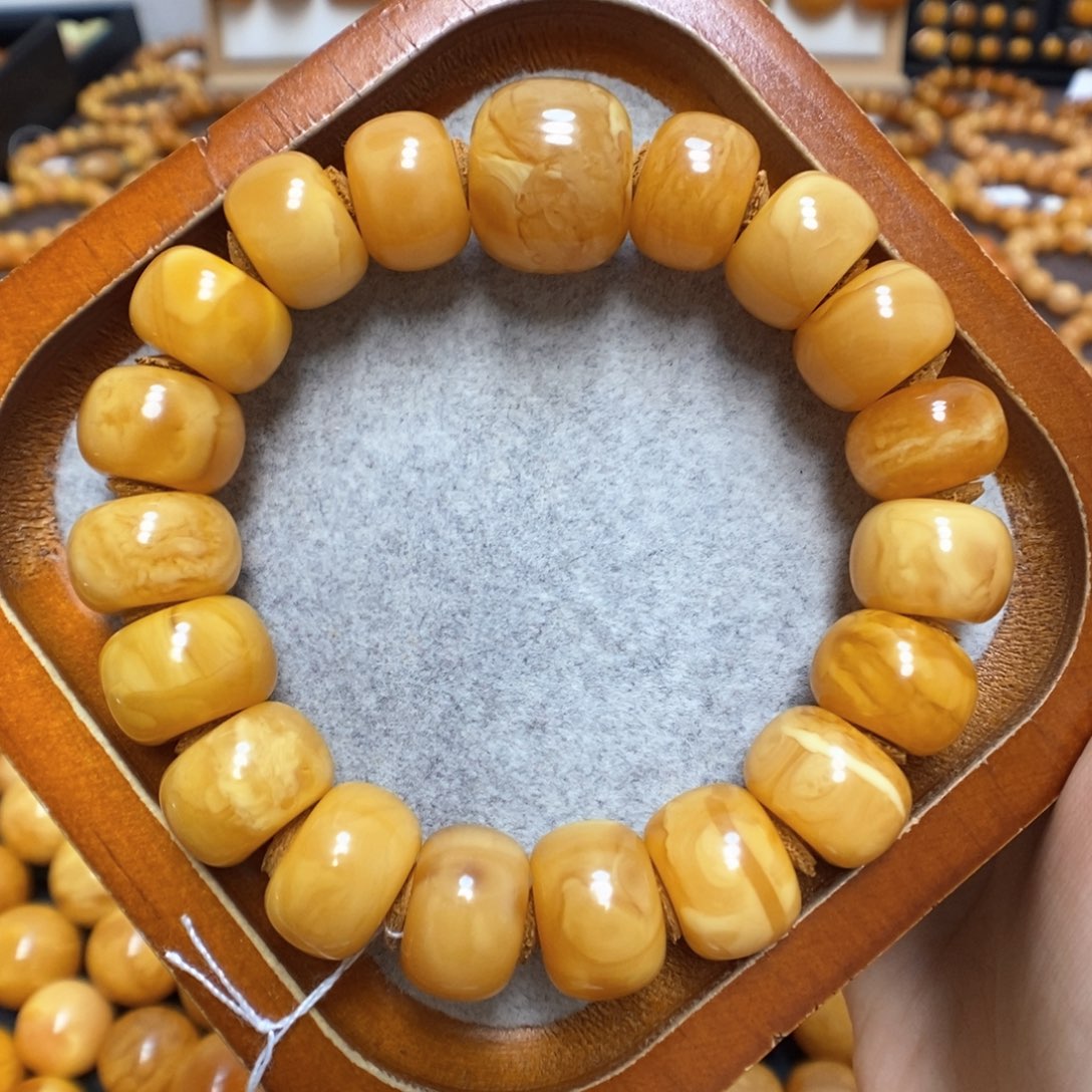 蜜蜡手链未镶嵌蜜蜡