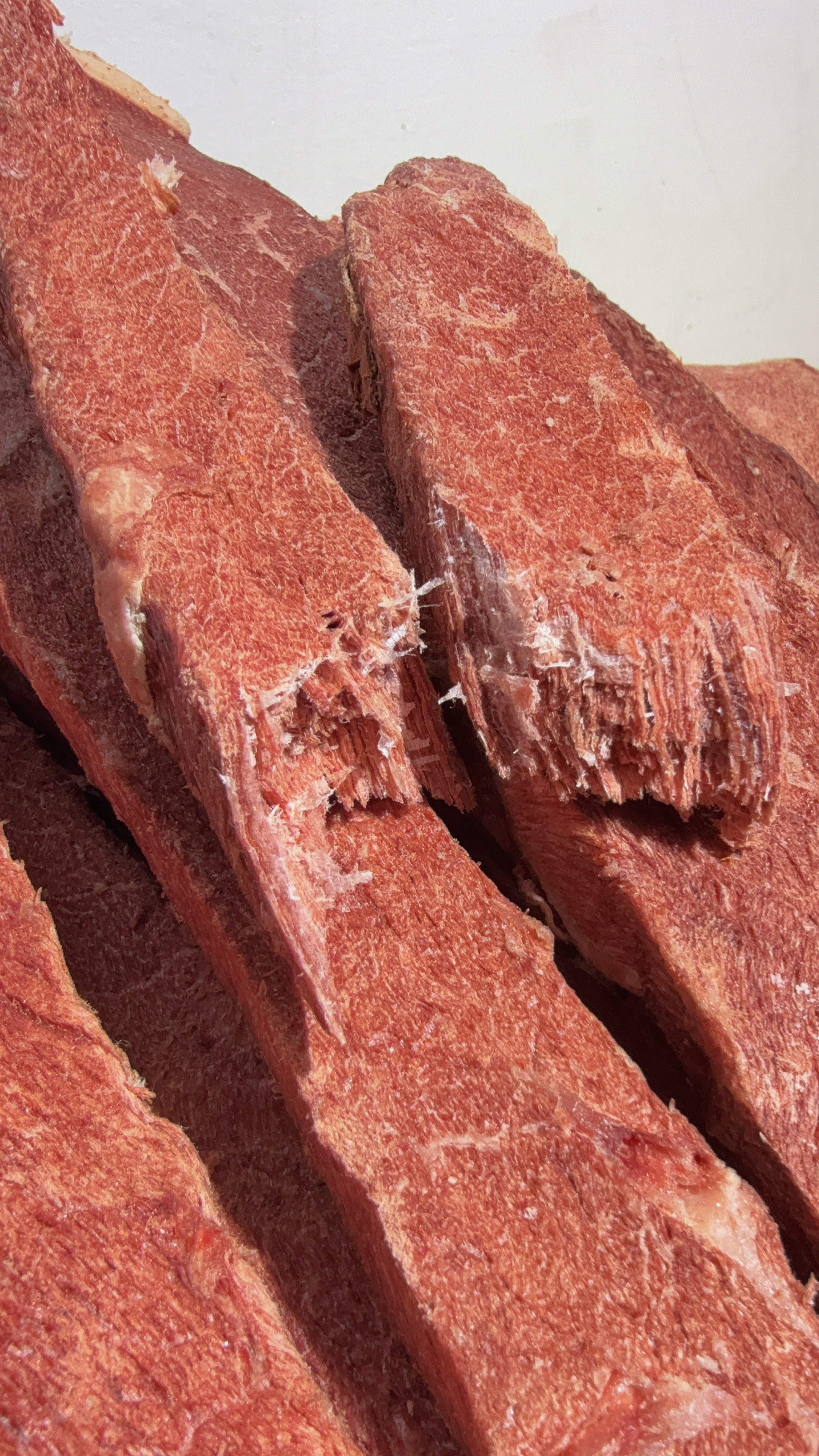 西藏当雄原生态风干牦牛肉干 2斤 原味酥脆 自然风干 开袋即食 