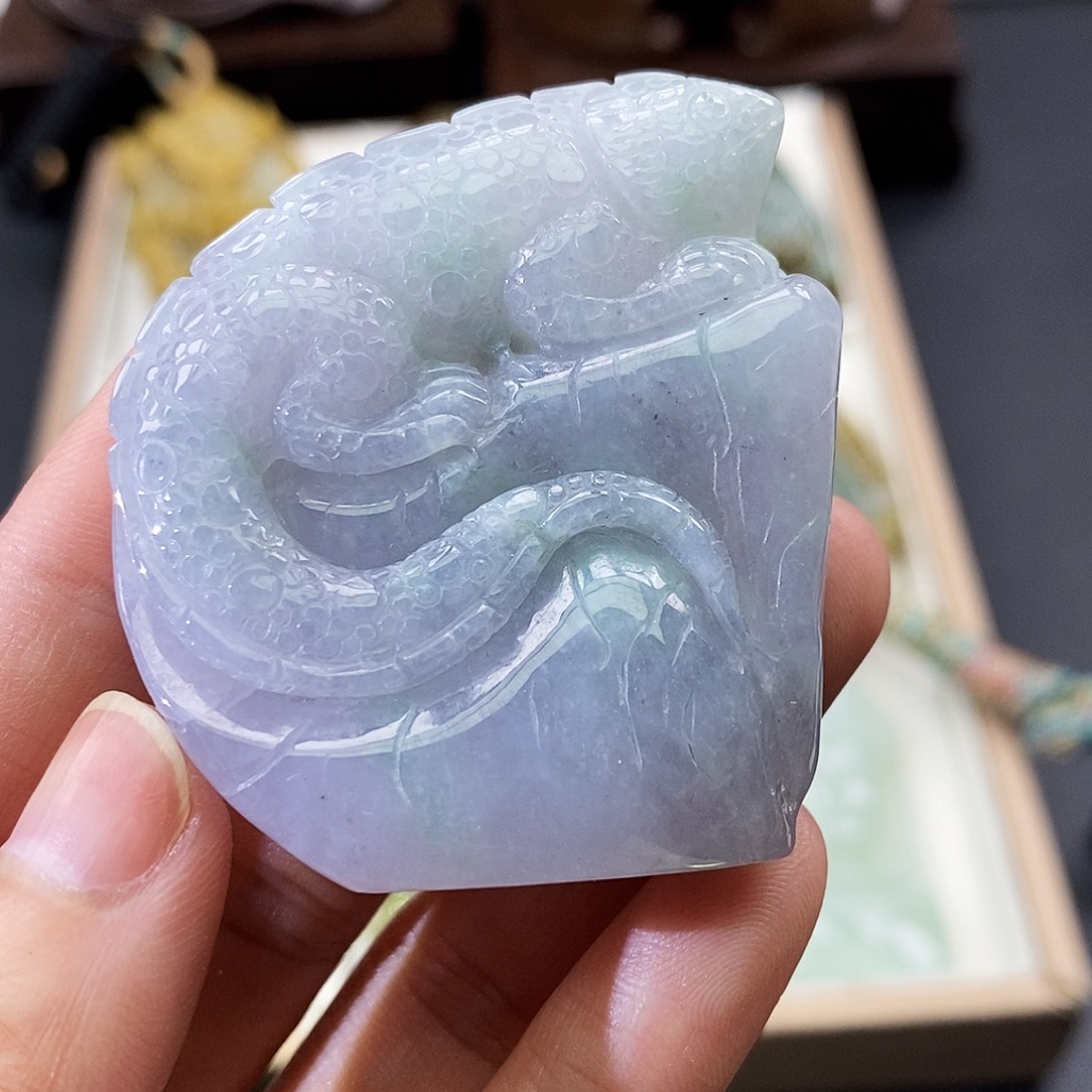 颈饰未镶嵌翡翠缅甸翡翠a货