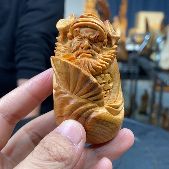 柏木（崖柏）手把件