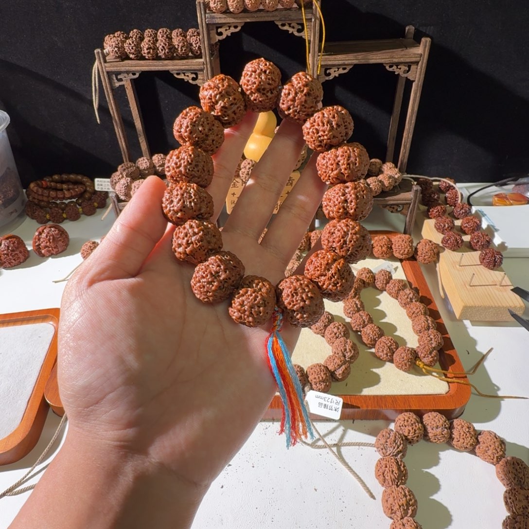 性***螂金刚菩提手串24尺寸菠萝蜜