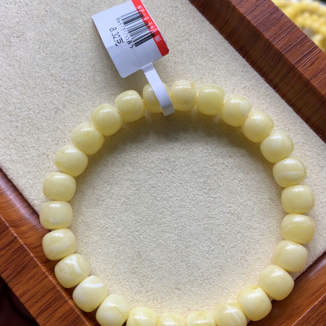 蜜蜡手链未镶嵌蜜蜡