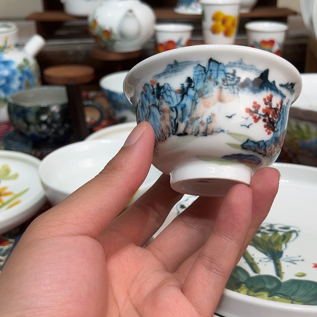 摆件景德镇陶瓷高端瓷器