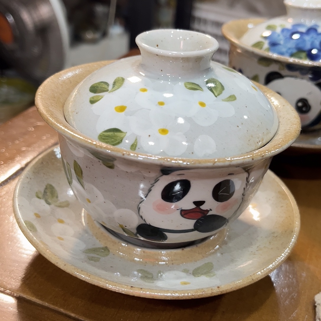 陶泥景德镇手工手绘高温釉下彩