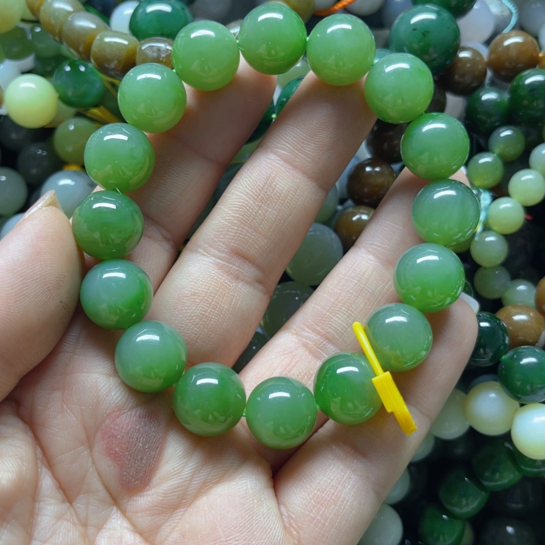 和田玉手链未镶嵌