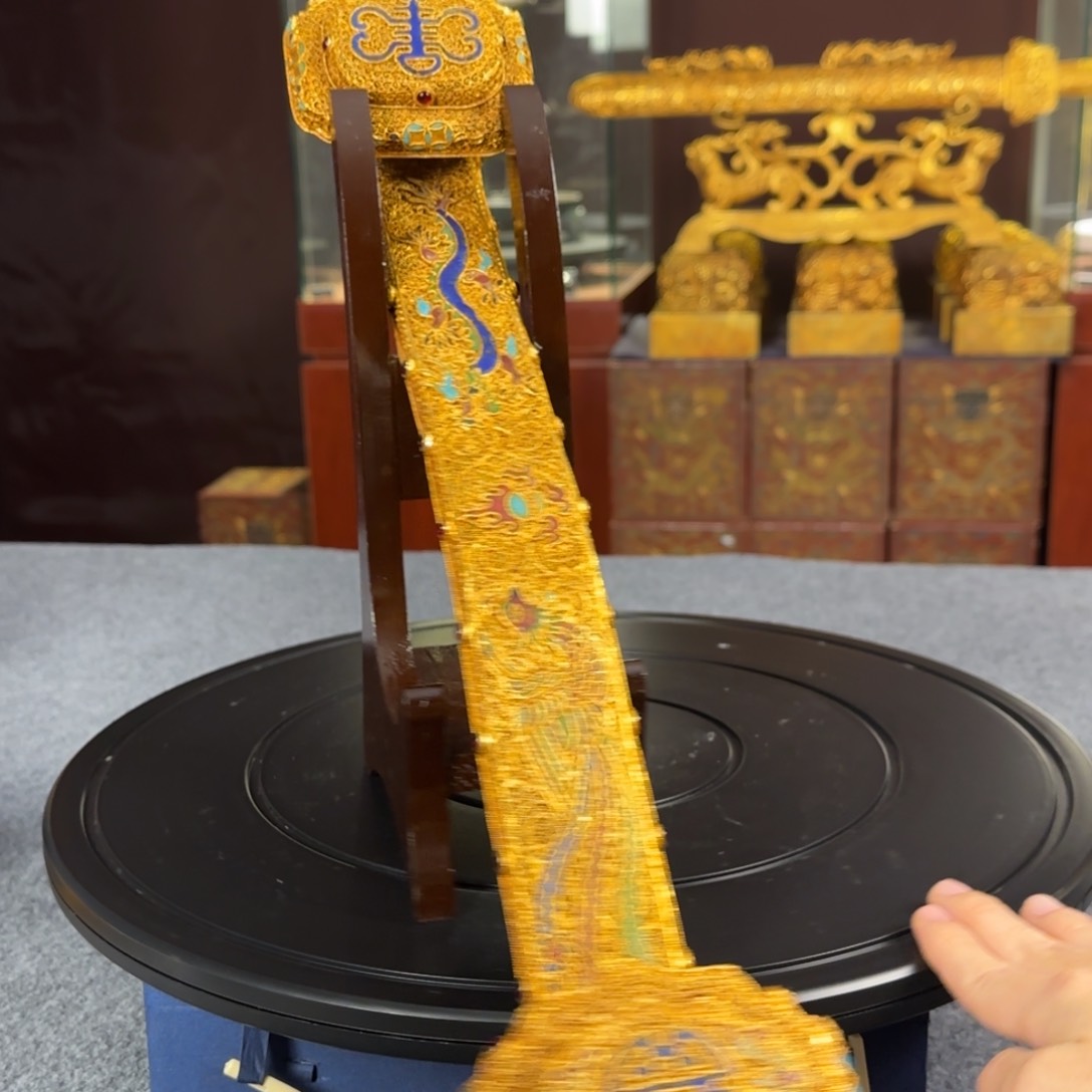 燊****团如意一对 漂亮优美