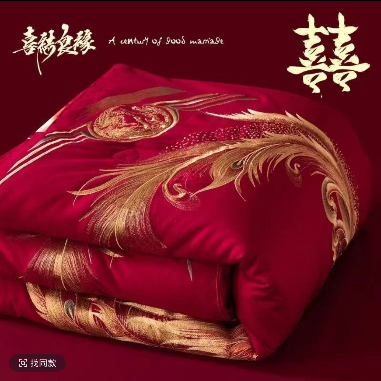 新款加厚蚕丝被子一条装（花型随机）