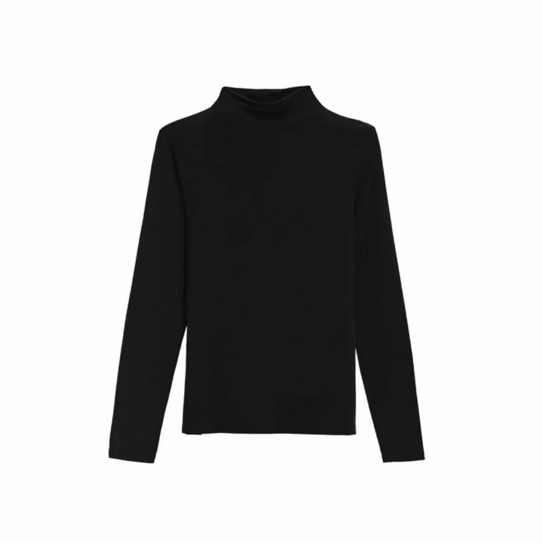 妹妹家有意思小高领肌底上衣打底衫