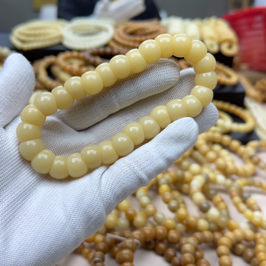 菩提根/象牙果手串13大肠 10年 鬼工