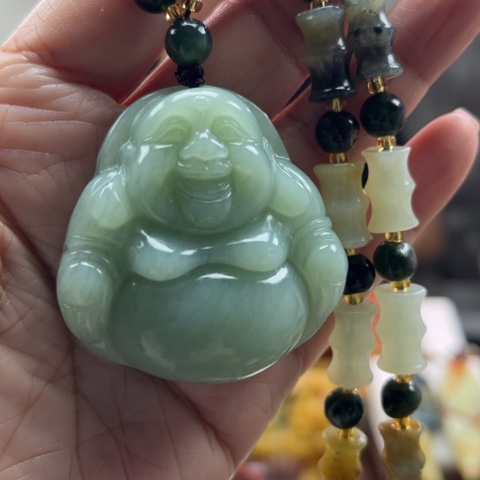 岫玉挂件未镶嵌挂件