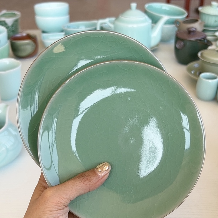 小米茶器龙泉青瓷