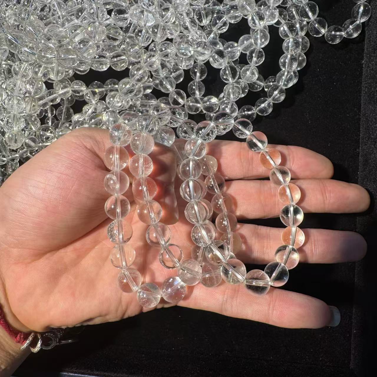 天然白水晶手串-卡10mm-gb18-多样性发一