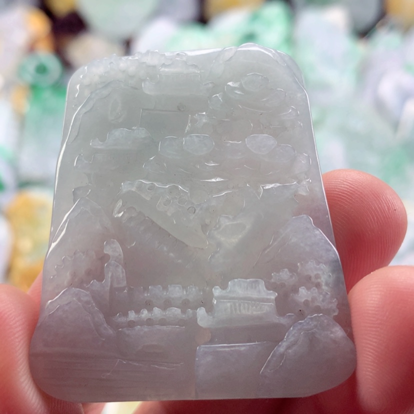 【闪购商品】翡翠吊坠(不含链)未镶嵌