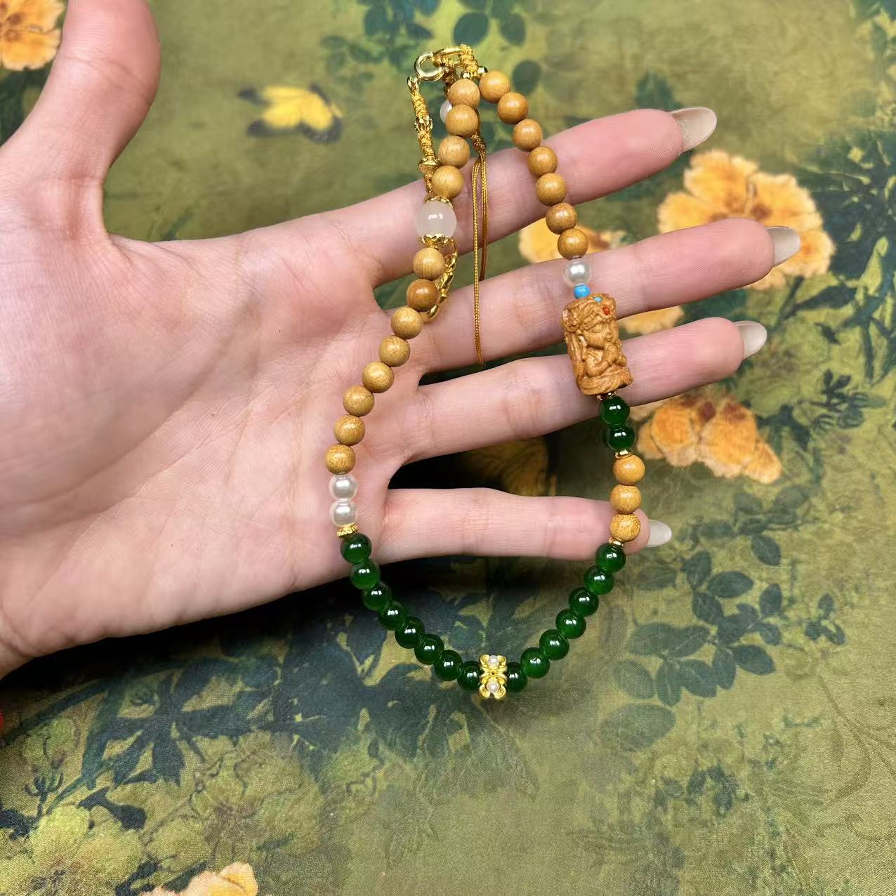 S1382-檀木吊坠（无礼盒）