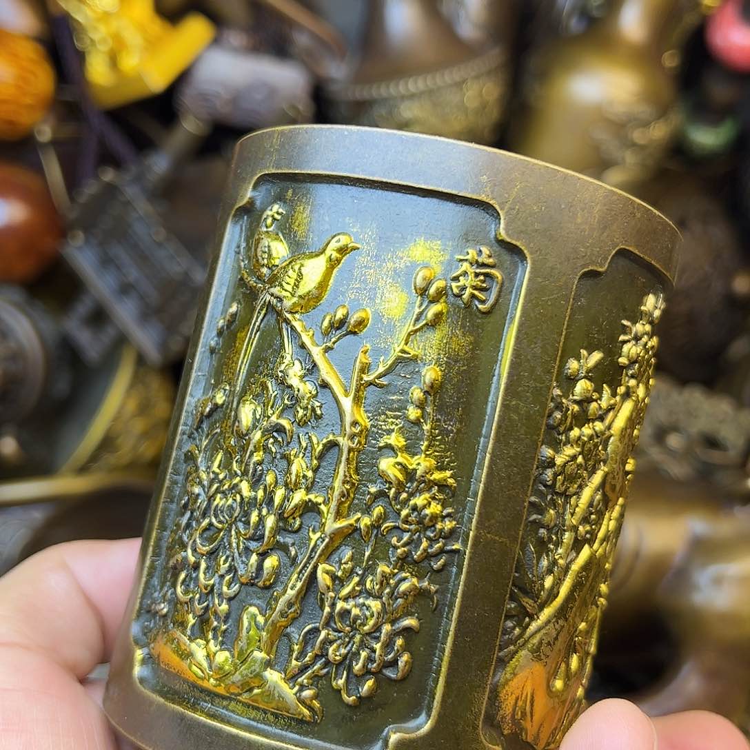 精美文玩精品摆件铜器
