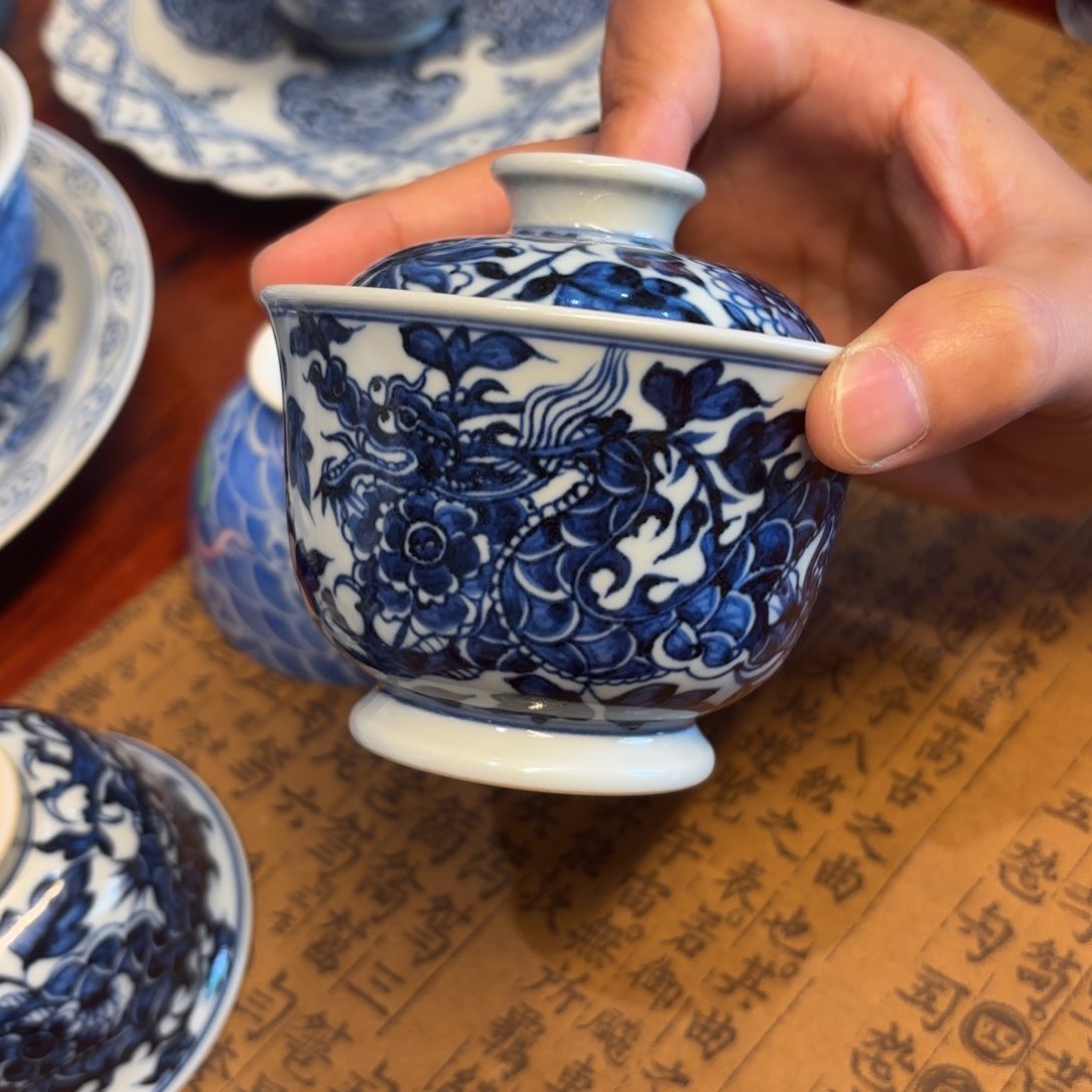 瓷片景德镇手绘茶具