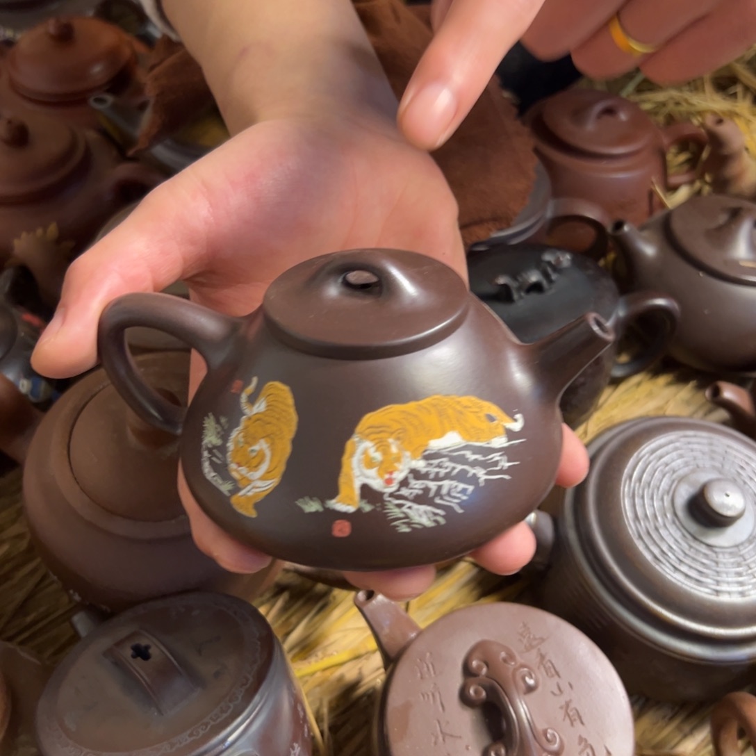 紫砂茶壶紫砂壶手工制作