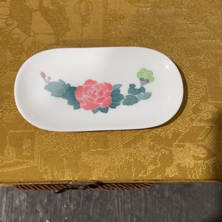 醴陵高温瓷手绘14厘米长