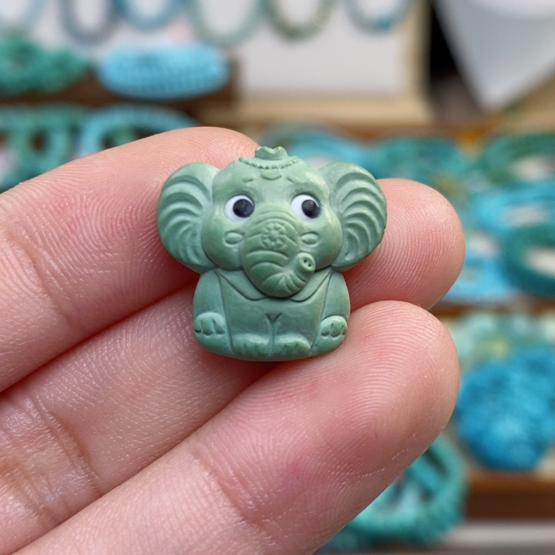 未镶嵌绿松石配饰