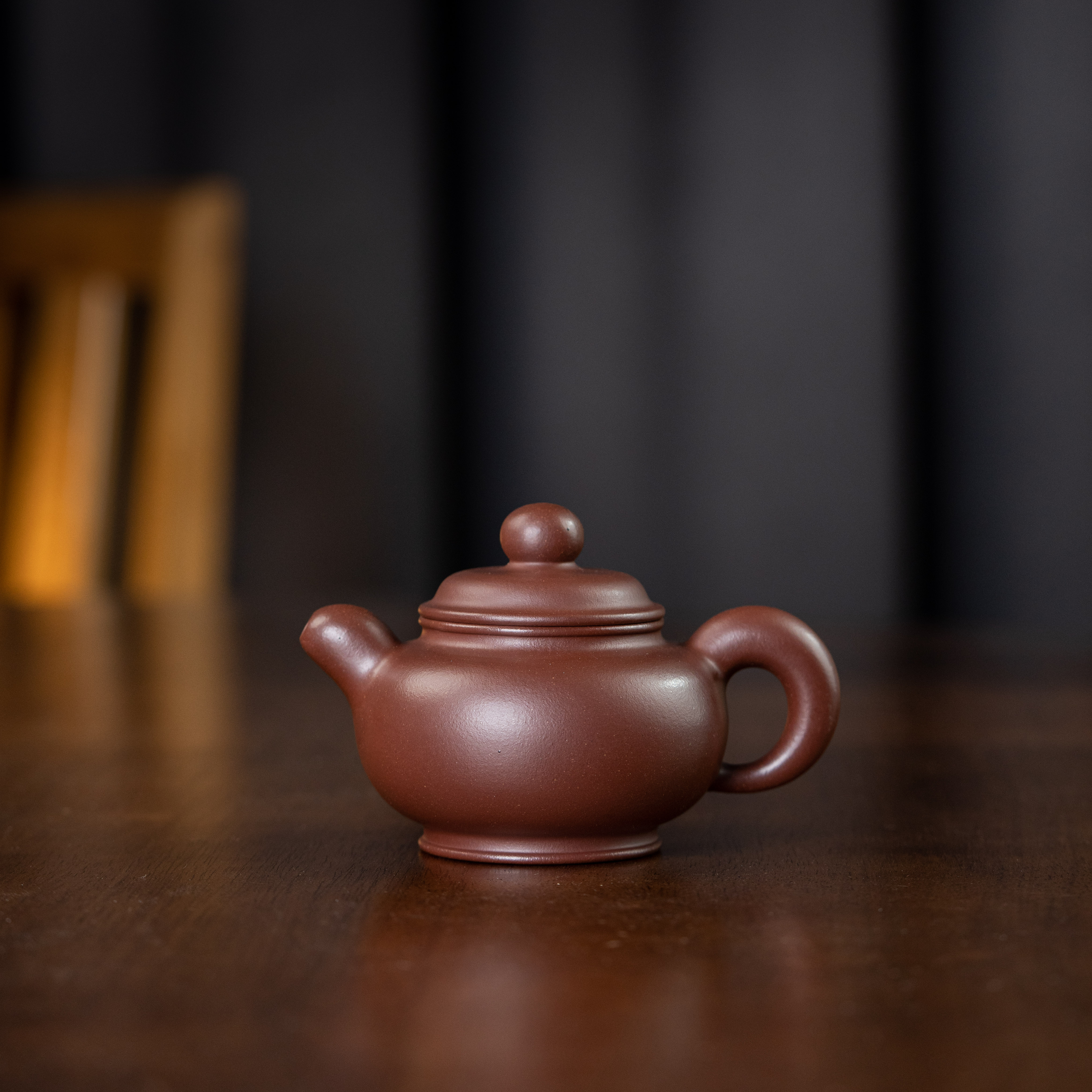 珽珽茶器 渴韵（光）周乾 底槽清190cc家用紫砂壶