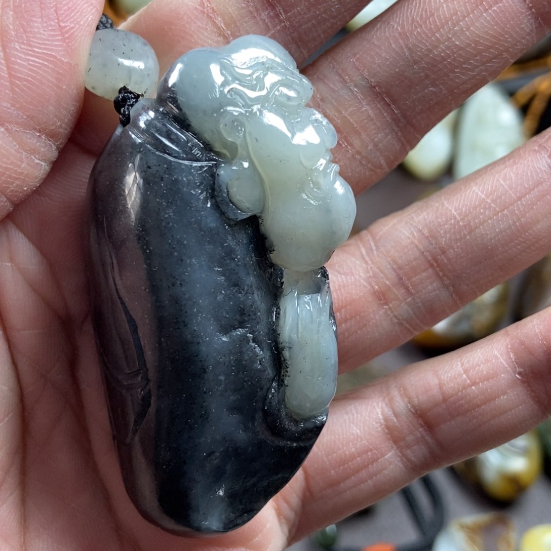 和田玉把件未镶嵌