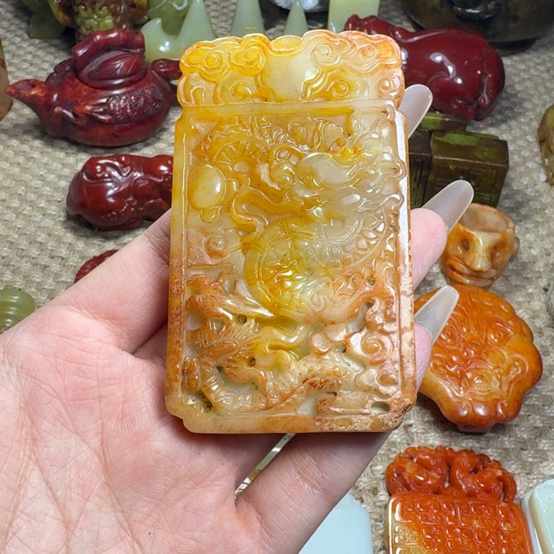 吊坠白玉菩提挂件