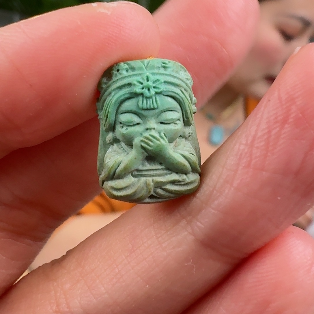 绿松石珠宝奇石未镶嵌
