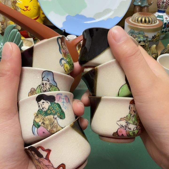 云***G中古工艺品瓷器默认微瑕