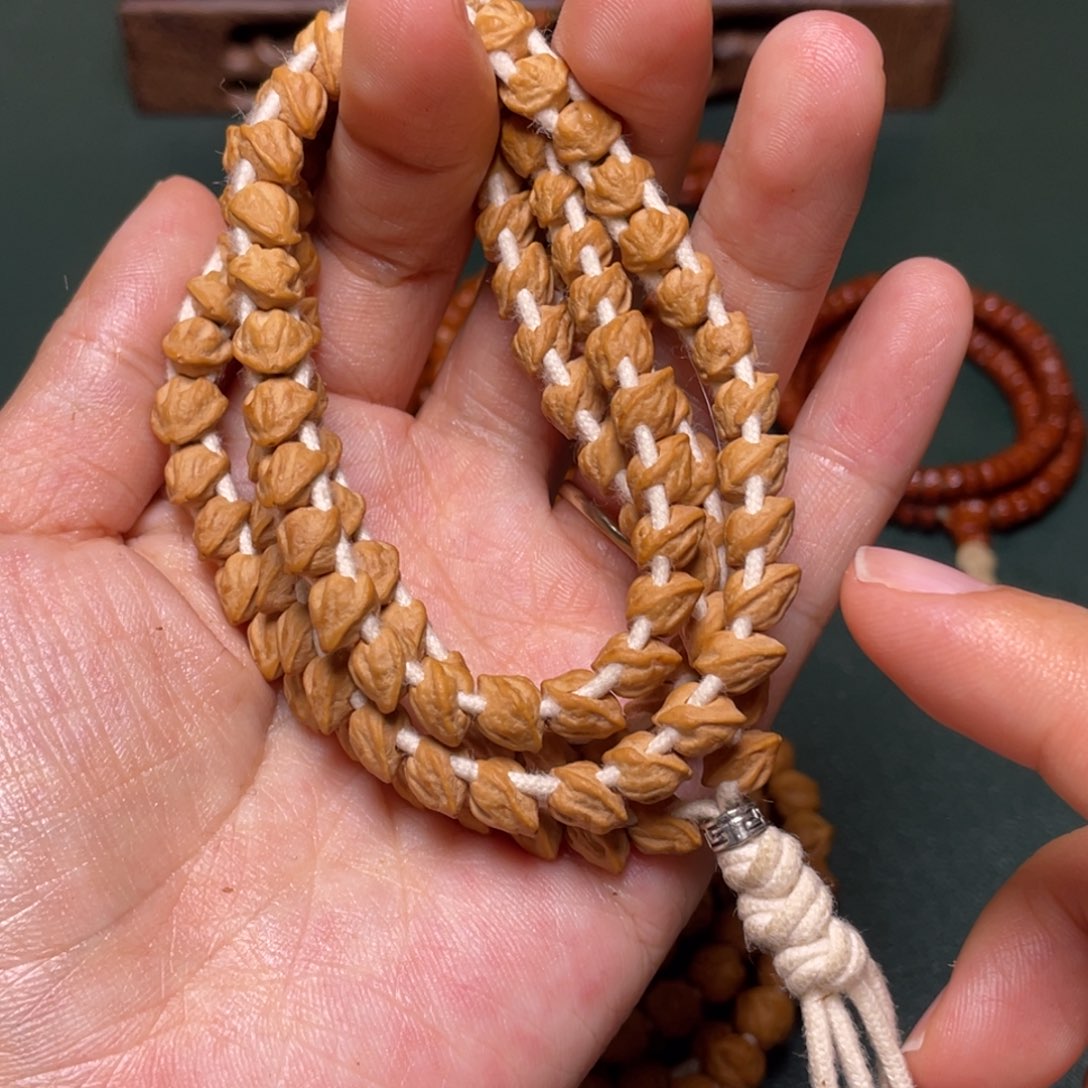 吊坠柏香籽/百香籽蛇骨长串