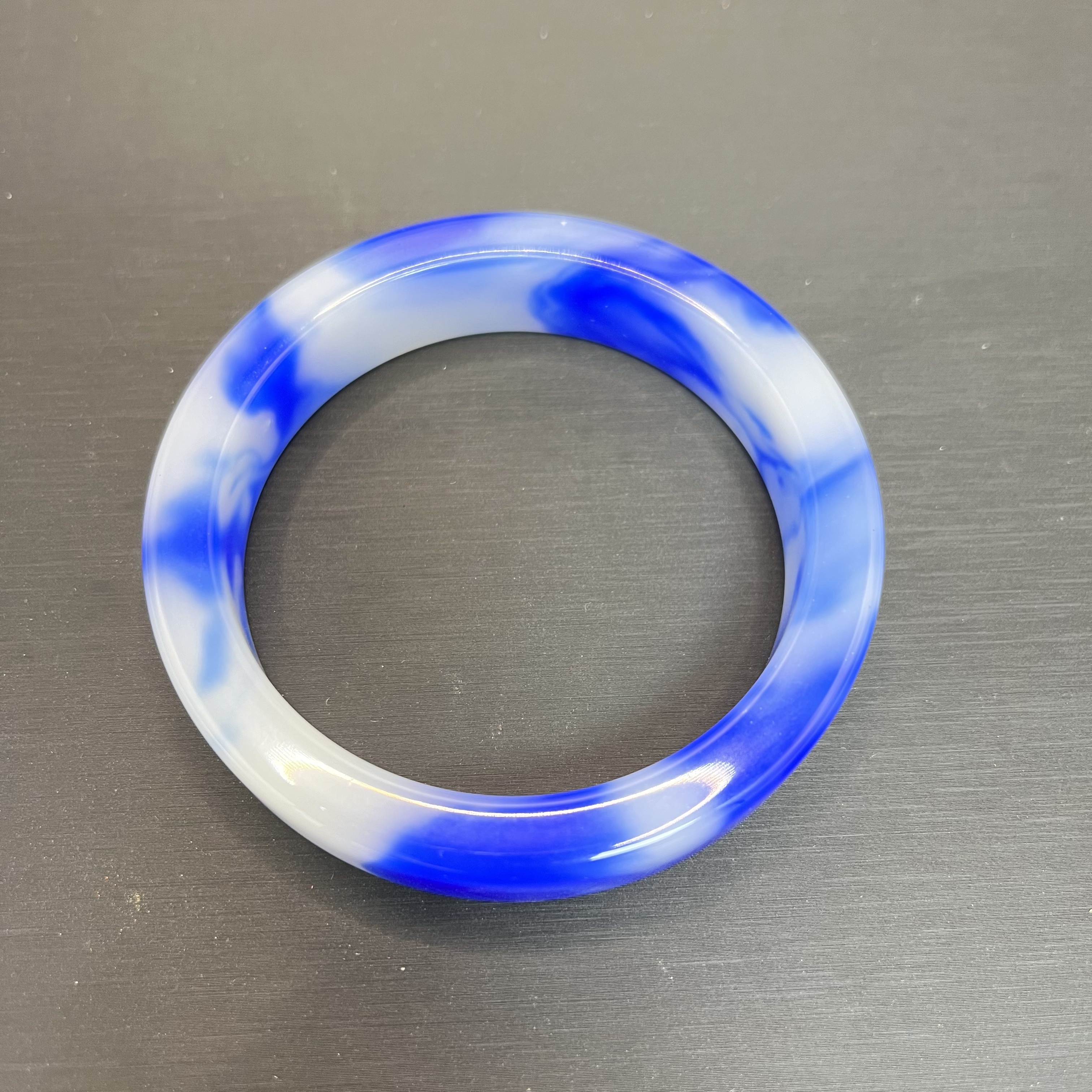 手镯 G496时尚经典九宫磁胆蓝灵蛋白手镯