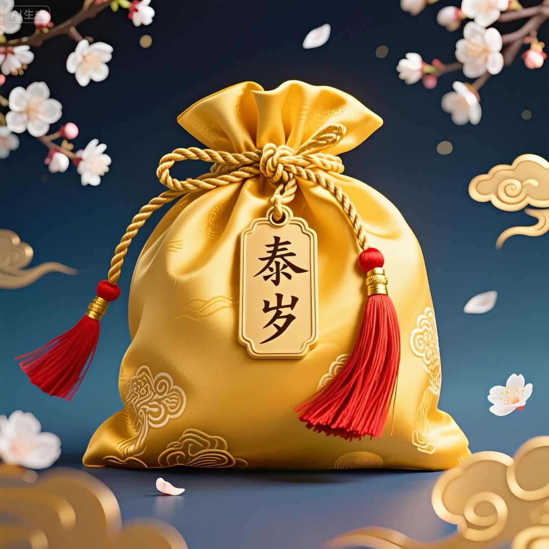 1号太虽泰穗生肖挂饰福袋