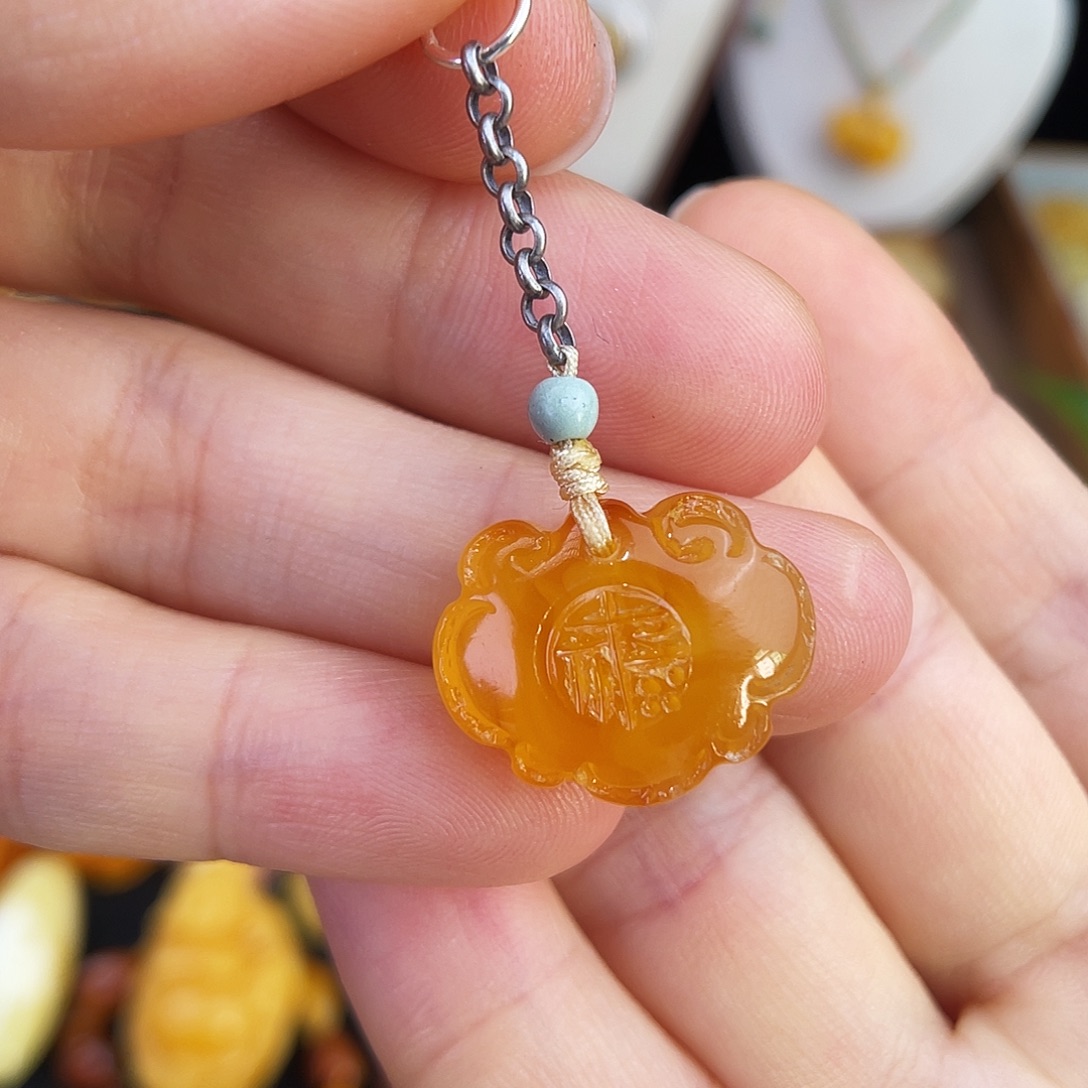 琥珀未镶嵌裸石我