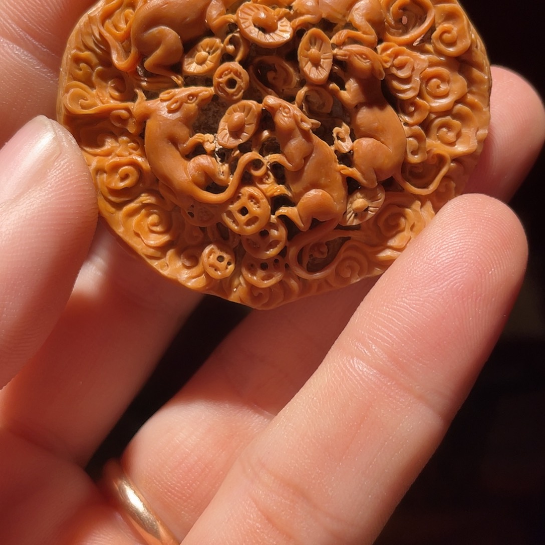 花***手串/手链核桃五鼠运财