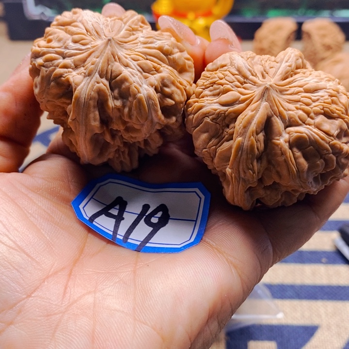 把件文玩核桃闷墩