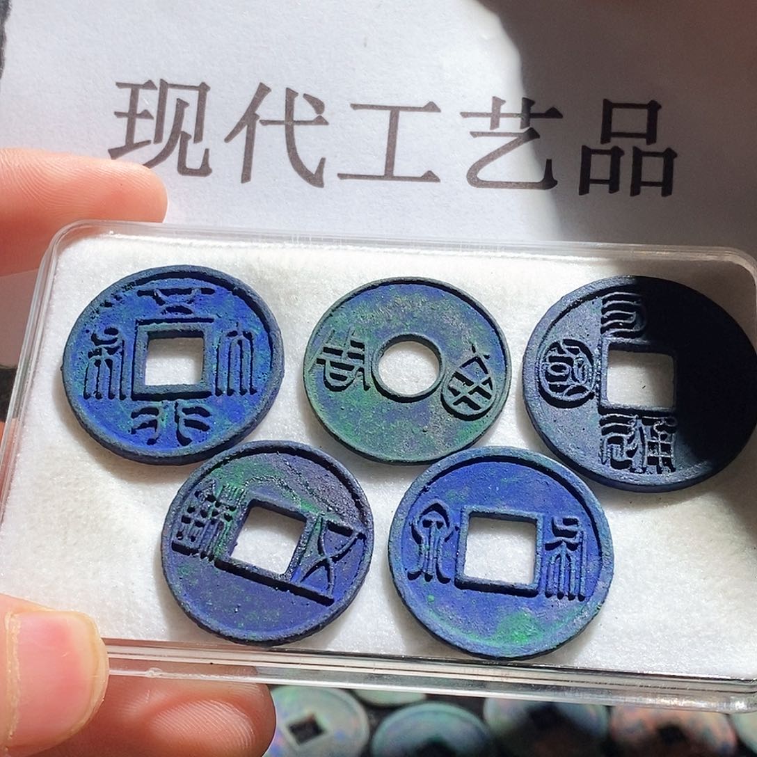 铜工艺品一套五枚