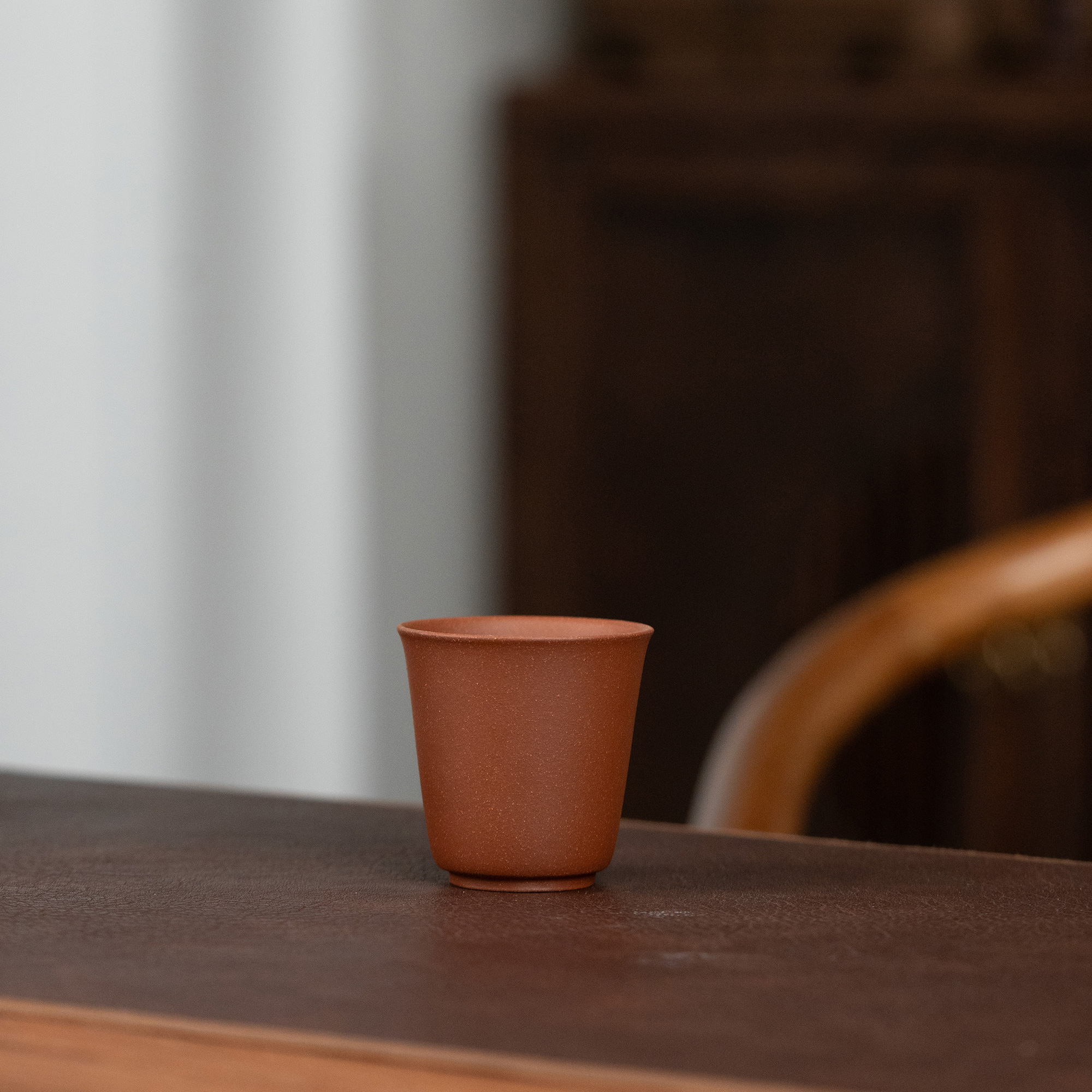 【利贞l铃铛杯】原矿降坡泥约80cc紫砂主人杯家用茶具LZF