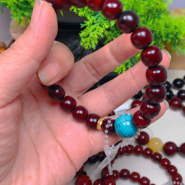 少***爷橄榄核手串猴头回血手串老刑