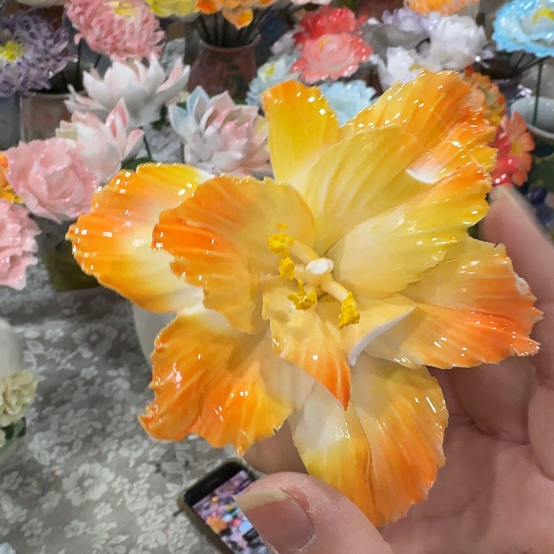 瑕疵2515 陶瓷花拍满20元发货退款的拉黑