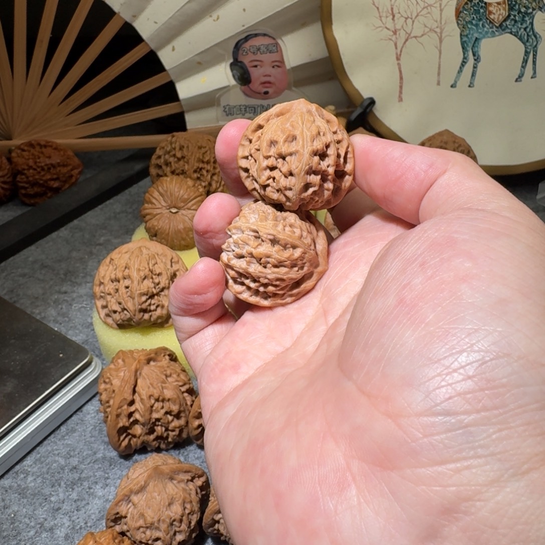 ****驴吊坠文玩核桃34.5宫灯